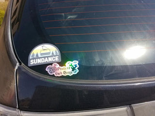 Protect Our Reefs Holographic Sticker