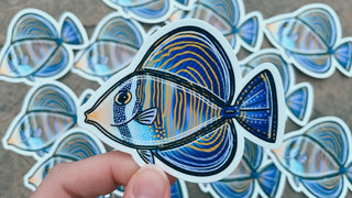 Sailfin Tang Sticker