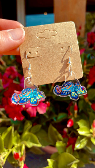 Mandarinfish Earrings
