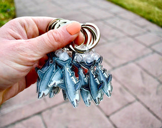 Great White Shark Keychain