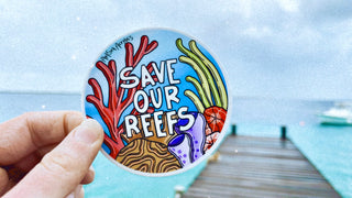 Save Our Reefs Sticker