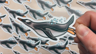 Gentoo Penguin Sticker