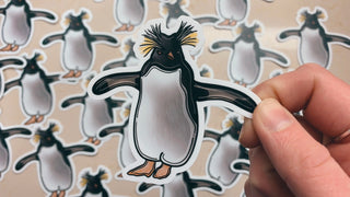 Rockhopper Penguin Sticker