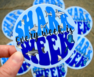 Every Week is Shark Week Sticker