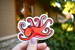 Octopus Sticker