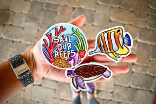 Save Our Reefs Sticker