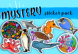 Mystery Sticker Pack of 5 Stickers