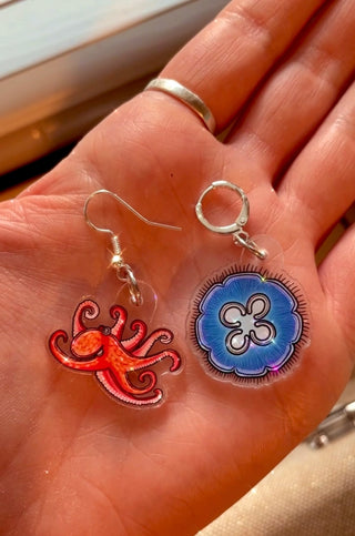 Octopus Earrings