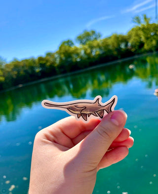 Paddlefish Sticker