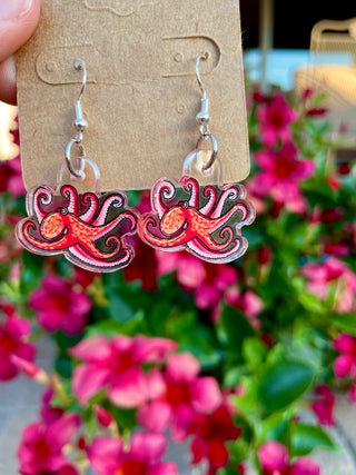 Octopus Earrings
