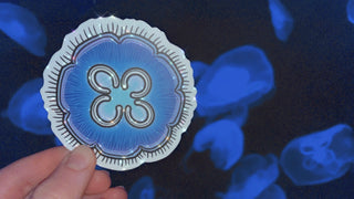 Moon Jellyfish Sticker