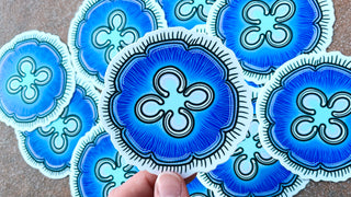 Moon Jellyfish Sticker