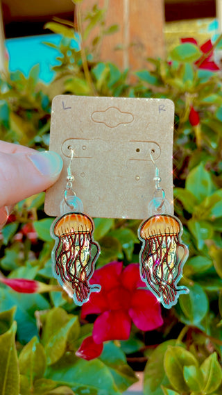 Pacific Sea Nettle Earrings