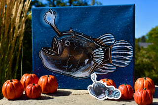 Anglerfish Sticker