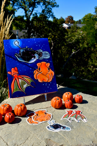 Anglerfish Sticker